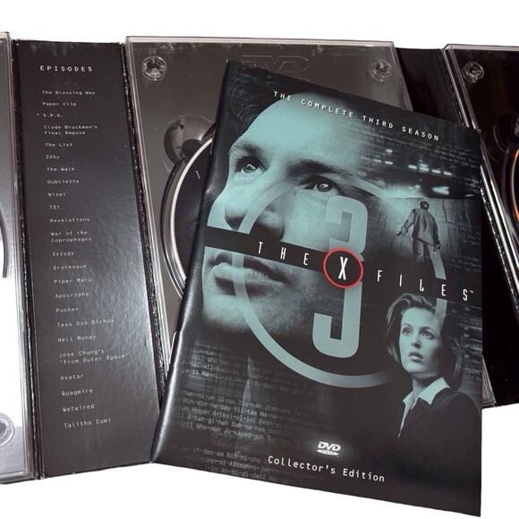 The X-Files DVD Series Seasons 1-3 (Missing Disc 1 Of Season 3) Aliens Police - Picture 9 of 11